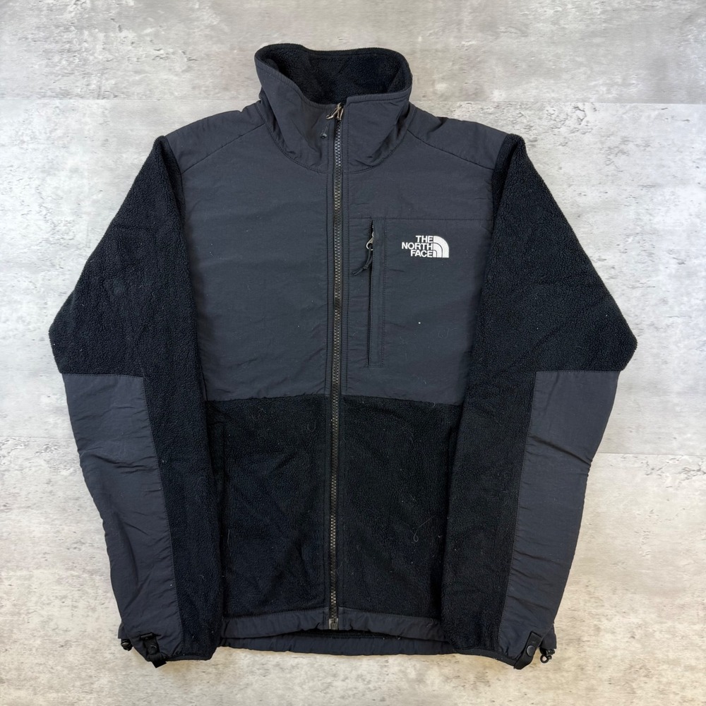 The North Face Denali Fleece Jacket Womens Small Black Full Zip Outdoor Coat
